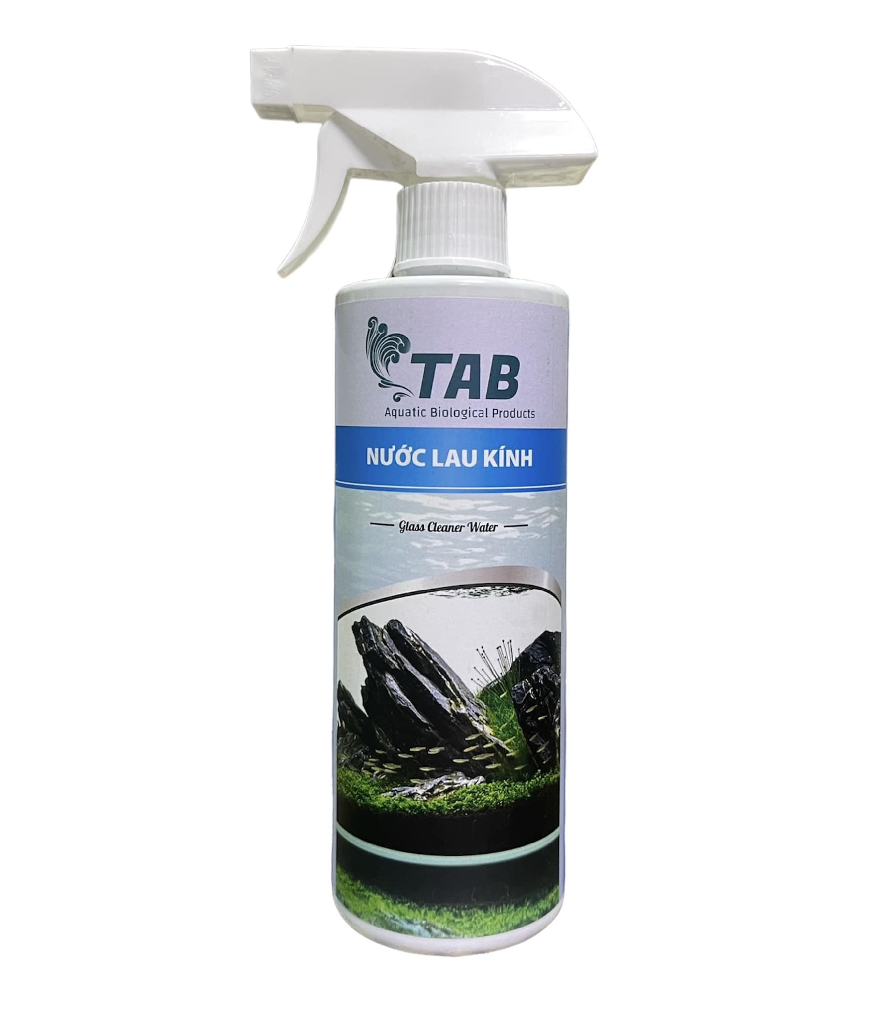 Nước lau kính TAB giúp bề mặt kính sáng bóng - 500ml